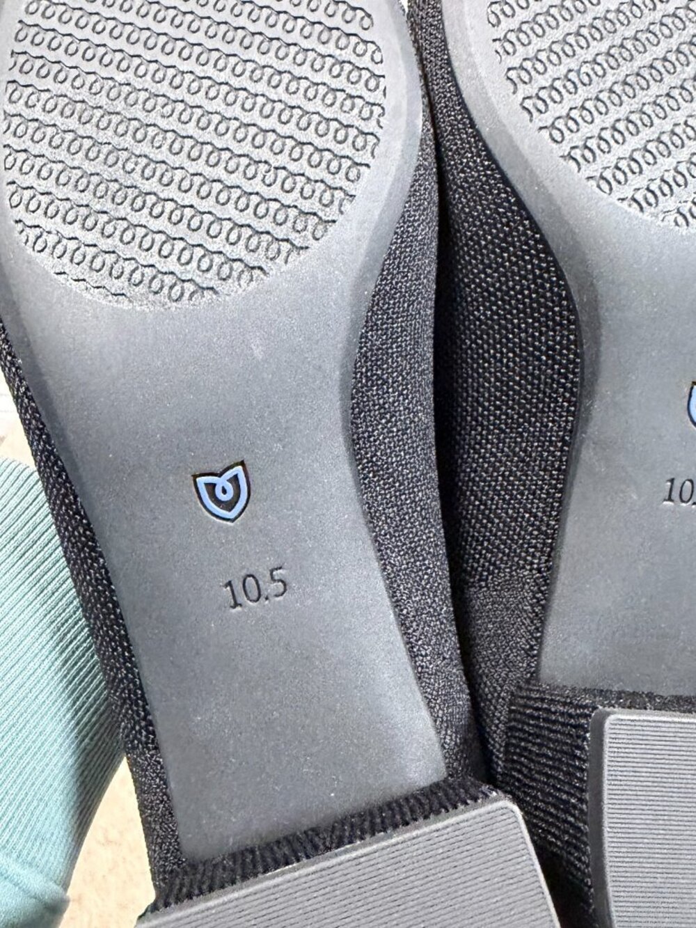 Rothy's Mary Jane Heels Size 10.5 Black Work Office Career Business Sustainable - Picture 14 of 15